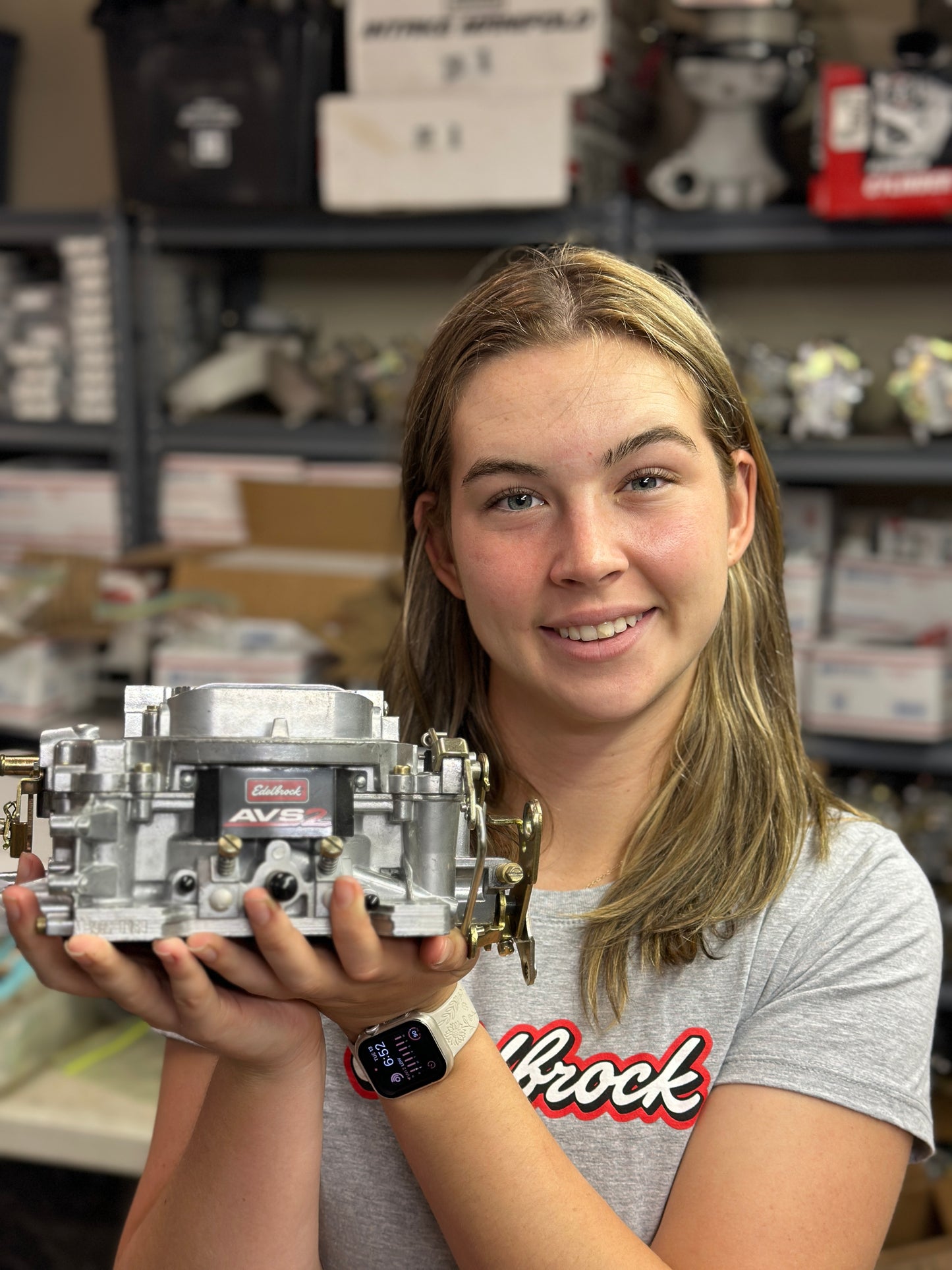 Edelbrock 1915 650 CFM OpenBox, Super Rare, OFF ROAD Manual Choke really hard to find, good finish (Copy)